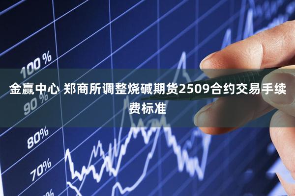金赢中心 郑商所调整烧碱期货2509合约交易手续费标准